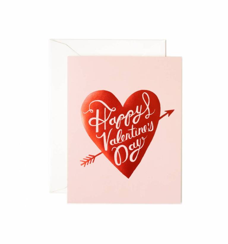 Valentine's Day card from Rifle Paper Company